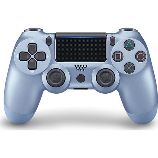 Ασύρματο Χειριστήριο Doubleshock 4 Bluetooth Για PS4, PS TV Titanium Blue oem