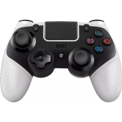 Ασύρματο Χειριστήριο Bluetooth PS4 controller Wireless Handle Gamepad HY-3106 Λευκό/Μαύρο