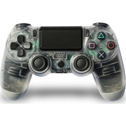Doubleshock Wireless Controller Transparent White PS4 oem