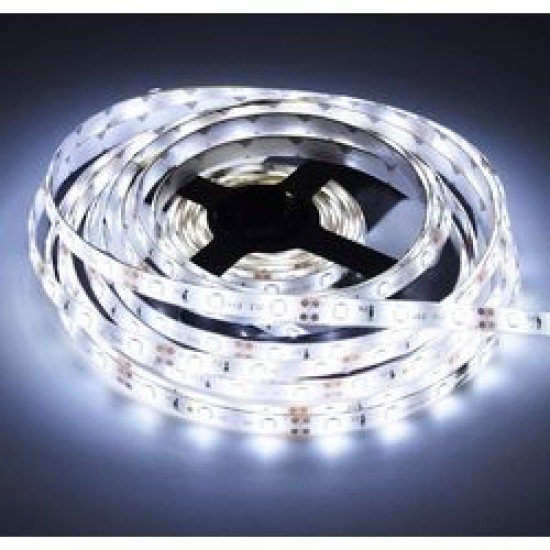 Ταινία LED 3528 5 μέτρων 12V Ψυχρό λευκό