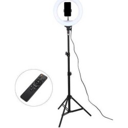 Επαγγελματικό Φωτογραφικό Φωτιστικό με Τηλεκοντρόλ 32cm Ring Lamp Light LED