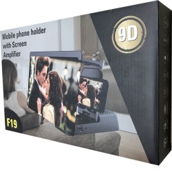 Μεγεθυντής Οθόνης F19 Μαύρο- Mobile Phone Holder with Screen Amplifier 9D