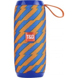 Φορητό Ηχείο Bluetooth T&G TG-106 - Blue/Orange
