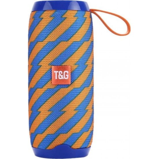 Φορητό Ηχείο Bluetooth T&G TG-106 - Blue/Orange Φορητό Ηχείο Bluetooth T&G TG-106 - Blue/Orange