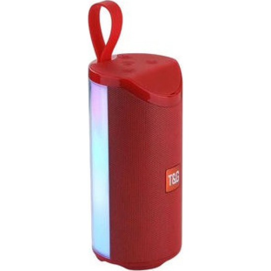 Ασύρματο ηχείο LED Bluetooth – USB/SD – T+G TG-169 (Red)