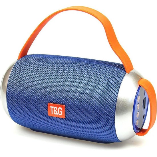 T&G Ασύρματο Bluetooth Φορητό Ηχείο Blue(TG509)