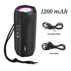 T&G TG227 Ηχείο Bluetooth 10W με Ραδιόφωνο Black