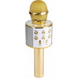 Ασύρματο Μικρόφωνο Karaoke Max KM01 Χρυσό