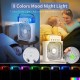 Mini Φορητό Air Cooler - Ανεμιστήρας Ψύξης με Spray Νερού Υδρονέφωσης, LED Φωτισμό, 3 Ταχύτητες Αέρα Λευκό - BD500 oem