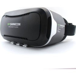 VR Μάσκα Metaverse Εικονικής Πραγματικότητας για Κινητό - Shinecon Smartphone VR Headset Μαύρο