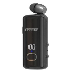 Fineblue F580 In-ear Bluetooth Handsfree Ακουστικό Μαύρο