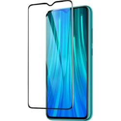 Full Face Tempered glass / Αντιχαρακτικό Γυαλί Πλήρους Οθόνης 3D Για Xiaomi Redmi Note 8 Μαύρο