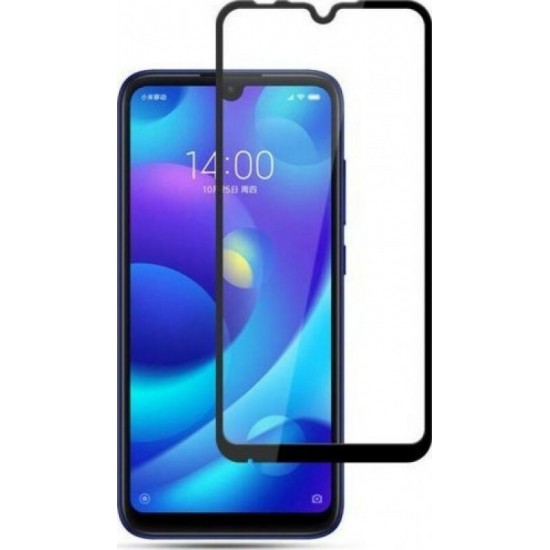 Full Face Tempered Glass Black (Redmi Note 8T)