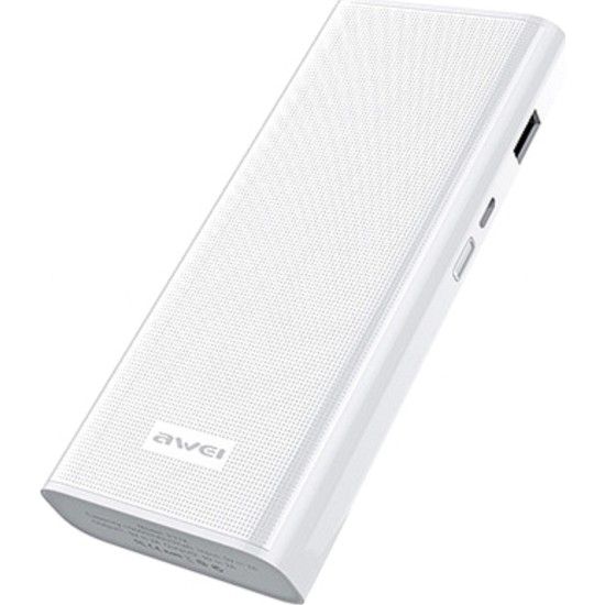Power Bank Awei P77 12000 mAh White