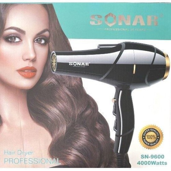 Sonar Επαγγελματικό Πιστολάκι Μαλλιών 4000W Sn-9600