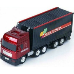 WS528BT Ηχείο Bluetooth με Ραδιόφωνο Red/Black