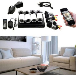 Σετ 8 Κάμερες Καταγραφικό Δικτύου CCTV Security Recording System ΟΕΜ RS485