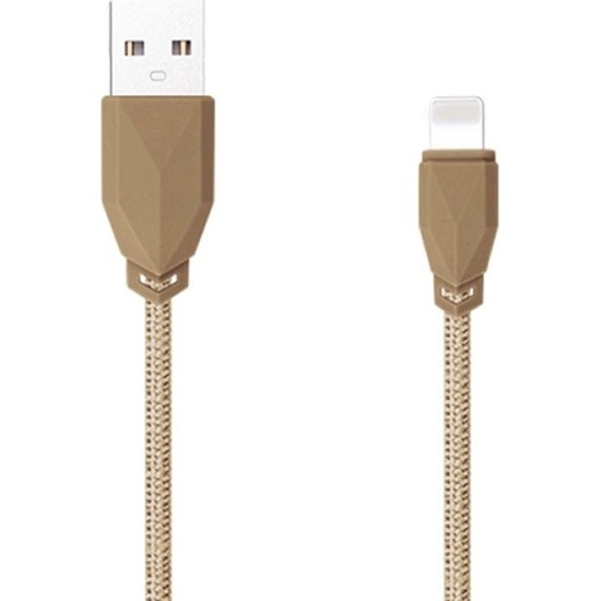 Awei cl-981 Καλώδιο Φόρτισης και Μεταφοράς Δεδομένων 5/5s/6/6plus/7s 1mm Μαύρο