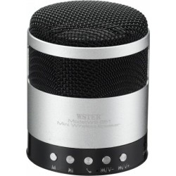 Μini bluetooth ηχείο WS-851 Ασημί