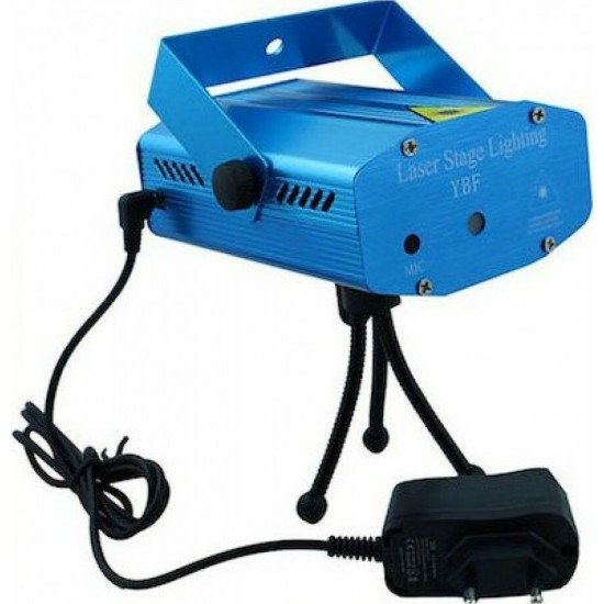 Φως Σκηνής Laser Φωτορυθμικό -Projector Laser Stage Red/Green 50-100W Andowl Q-JC19