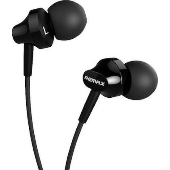 REMAX Στερεοφωνικά Handsfree Ακουστικά με SuperBass RM-501 Μαύρο REMAX Στερεοφωνικά Handsfree Ακουστικά με SuperBass RM-501 Μαύρο