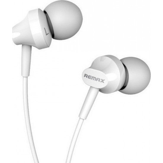 REMAX Στερεοφωνικά Handsfree Ακουστικά με SuperBass RM-501 Άσπρο