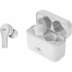 KLGO HK-70 In-ear Bluetooth Handsfree Ακουστικά με Αντοχή στον Ιδρώτα και Θήκη Φόρτισης Λευκά