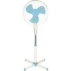 Ανεμιστήρας 60W Διαμέτρου 40cm Γαλάζιο-Άσπρο FSUN-100
