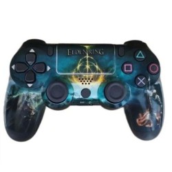 Ασύρματο Χειριστήριο Doubleshock 4 Bluetooth Για PS4 Elder Ring Μπλε oem