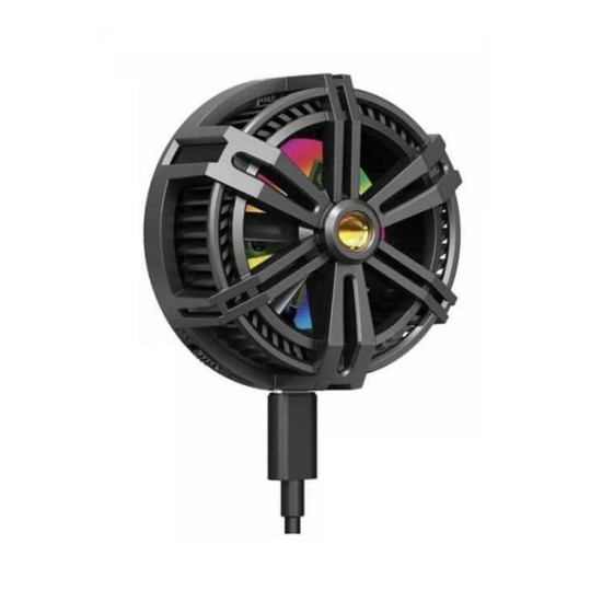 Moxom Mx-cp03 Ανεμιστηράκι Κινητού σε Μαύρο χρώμα Moxom Mx-cp03 Ανεμιστηράκι Κινητού σε Μαύρο χρώμα