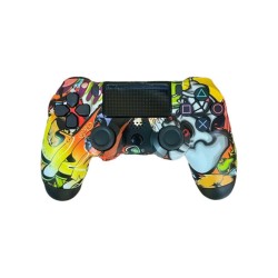 Doubleshock Ασύρματο Gamepad για PS4 Graffiti oem