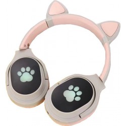 Ασύρματα On Ear Ακουστικά Μωβ VZV-380M Ροζ