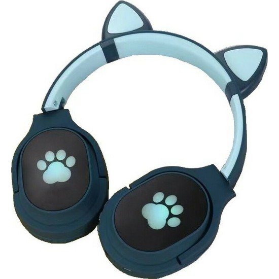 Ασύρματα On Ear Ακουστικά VZV-380M Μπλε