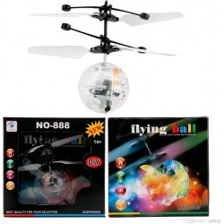NO-888 Magic Electric Flying Ball Helicopter Infrared Sensor LED Light Kids Toy Gift (oem)