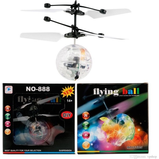 NO-888 Magic Electric Flying Ball Helicopter Infrared Sensor LED Light Kids Toy Gift (oem) NO-888 Magic Electric Flying Ball Helicopter Infrared Sensor LED Light Kids Toy Gift (oem)