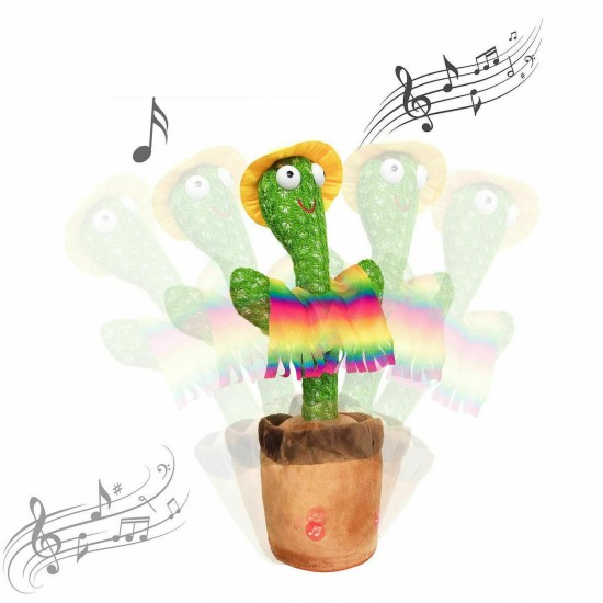 Κάκτος που Χορεύει και Μιλάει Επαναφορτιζόμενος Μεξικάνος