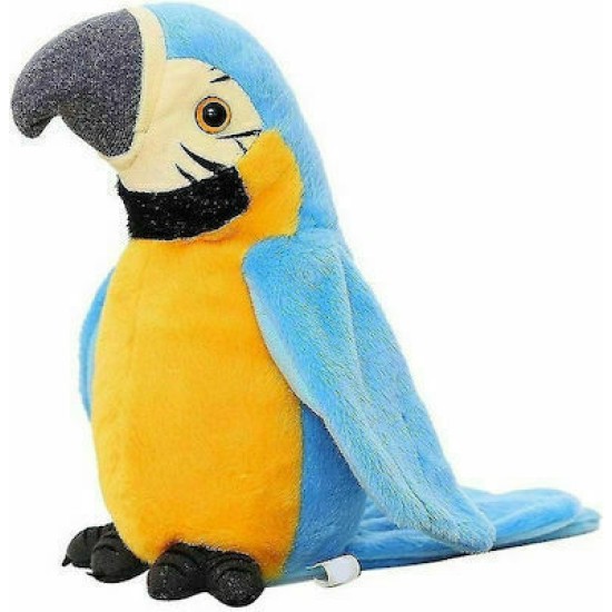 Λούτρινος Παπαγάλος Birdie που Μιλάει Μιμείται και Κουνάει τα Φτερά του 35cm (με μπαταρίες) Λούτρινος Παπαγάλος Birdie που Μιλάει Μιμείται και Κουνάει τα Φτερά του 35cm (με μπαταρίες)
