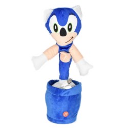 Λούτρινος Κάκτος επαναφορτιζόμενος SONIC BLU που χορεύει τραγουδέι και μιλάει