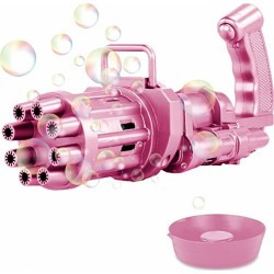 Μηχανή για Σαπουνόφουσκες Bubble Gun Machine ΡΟΖ