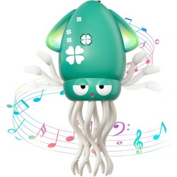 Dancing Squid Toy – Musical Crawling Octopus Διαδραστικό παιχνίδι χορευτικού καλαμαριού με μουσική, φώτα και αποφυγή εμποδίων