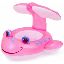 Σωσίβιο Swimtrainer με Σκίαστρο Ροζ ΔΕΛΦΙΝΙ για Παιδιά Μέχρι 3 Ετών 800-65