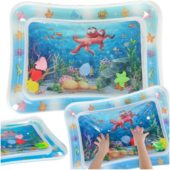 Φουσκωτό Βρεφικό Στρώμα με Νερό Βυθός - Water Pad Splash Game Pad