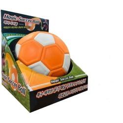 Μπάλα ποδοσφαίρου Παιχνίδι MAGIC SHOOTING BALL ΣΤΡΙΦΤΟΓΥΡΙΣΤΗ ΜΠΑΛΑ Size 4 Πορτοκαλί