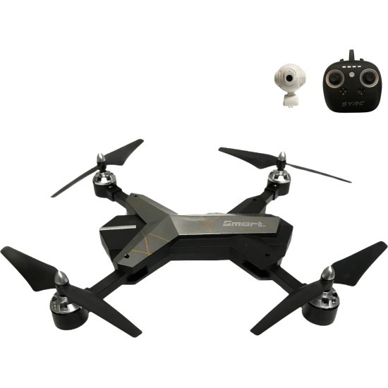 Smart X38C Drone FPV με Κάμερα 720p και Χειριστήριο, Συμβατό με Smartphone