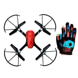 RC Drone με κάμερα Ανίχνευση UAV 360 μοιρών περιστροφής χειρός H263 Κόκκινο