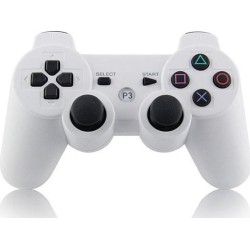 Doubleshock Ασύρματο Gamepad για PS3 Λευκό