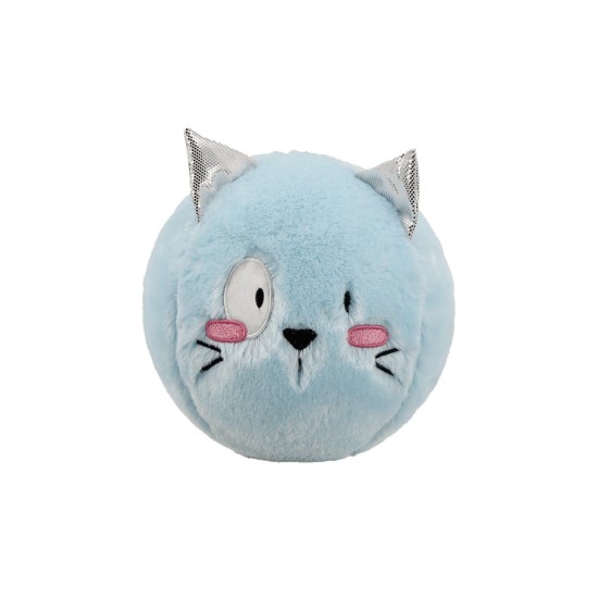 Sunflex Λούτρινη Μπάλα - Fluffyball - Kitty Cat - 15 εκ.