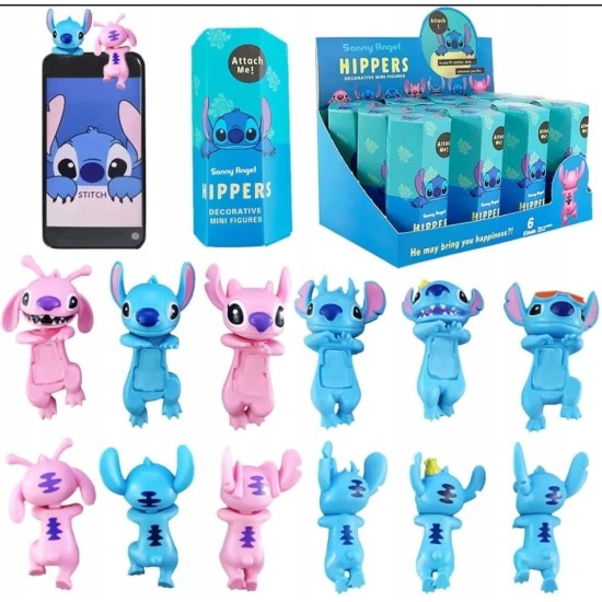 Sonny Angel Series Stich HIPPERS decorative mini figures blind box Attach