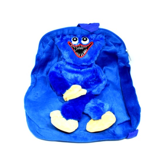 Backpack Λούτρινο Huggy Wuggy Μπλε 28*28CM (G740710) Backpack Λούτρινο Huggy Wuggy Μπλε 28*28CM (G740710)