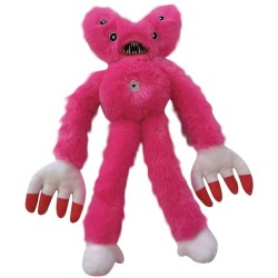 Huggy Wuggy βελούδινη κούκλα Killy Pink 40cm